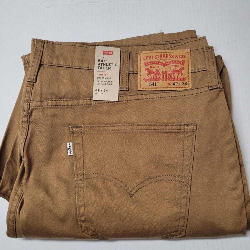 Men Levi Brown Jeans